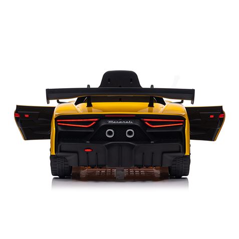 COCHE INFANTIL A BATERIA CON CONTROL REMOTO MASSERATI MC20 GT2 AMARILLO - 33001-7