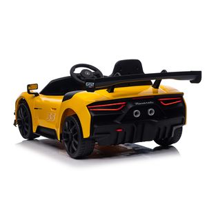COCHE INFANTIL A BATERIA CON CONTROL REMOTO MASSERATI MC20 GT2 AMARILLO - 33001-10
