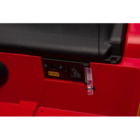 COCHE INFANTIL A BATERIA CON CONTROL REMOTO PORSCHE RUF CTR3 ROJO - 33010-3