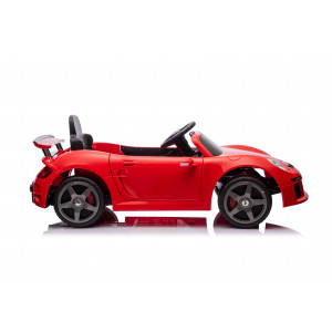 COCHE INFANTIL A BATERIA CON CONTROL REMOTO PORSCHE RUF CTR3 ROJO - 33010-6