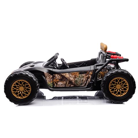 COCHE INFANTIL A BATERIA CON CONTROL REMOTO BUGGY BLACK GOLD - 33011-3