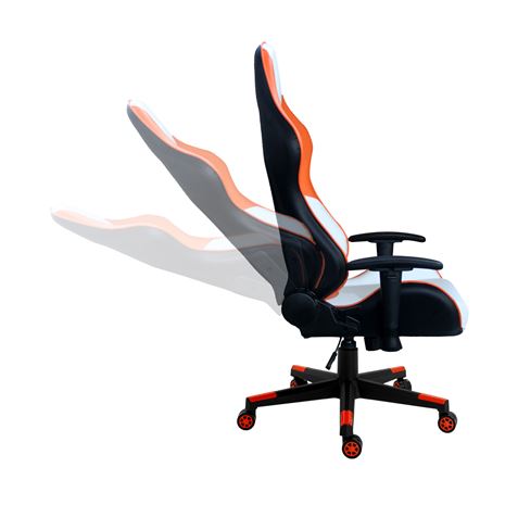 SILLA GAMING PRO400 BLANCO/NARANJA MUVIP - MV0347-2