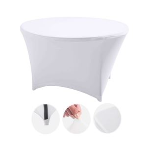 FUNDA PARA MESA DE RESINA REDONDA 160X74 BLANCA SUNGARDEN - SG0181