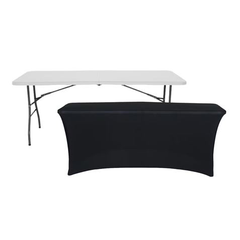 FUNDA PARA MESA DE RESINA 240X74X74CM NEGRA SUNGARDEN - SG0161-1