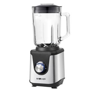 BATIDORA INOXIDABLE VASO CRISTAL 1800W 1.8 LITROS MUVIP