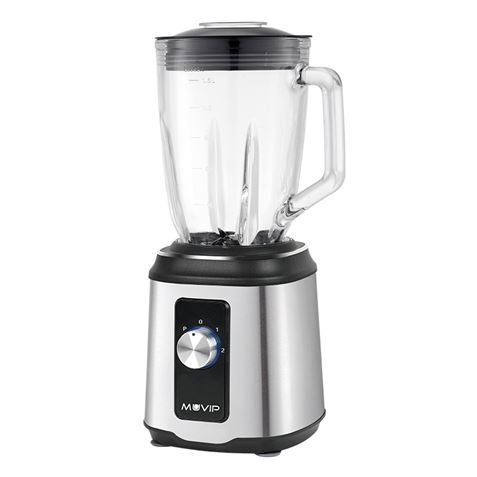 BATIDORA INOXIDABLE VASO CRISTAL 1800W 1.5 LITROS MUVIP - MV0651