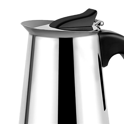 CAFETERA ESPRESSO ITALIANA DE ACERO INOXIDABLE 2 TAZAS MUVIP - MV0648-1