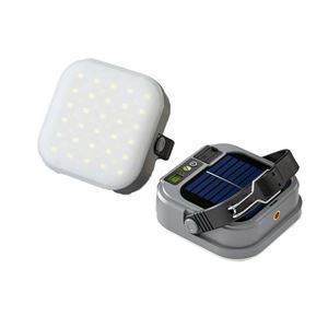 LINTERNA SOLAR DE CAMPING 500LM 12 MODOS, POWERBANK, IPX4 ELBAT - EB0569-1