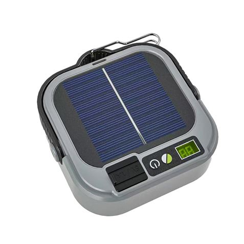 LINTERNA SOLAR DE CAMPING 500LM 12 MODOS, POWERBANK, IPX4 ELBAT - EB0569-4