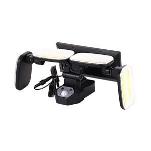 FOCO SOLAR CUÁDRUPLE CON SENSOR 800LM ELBAT - EB0568-2