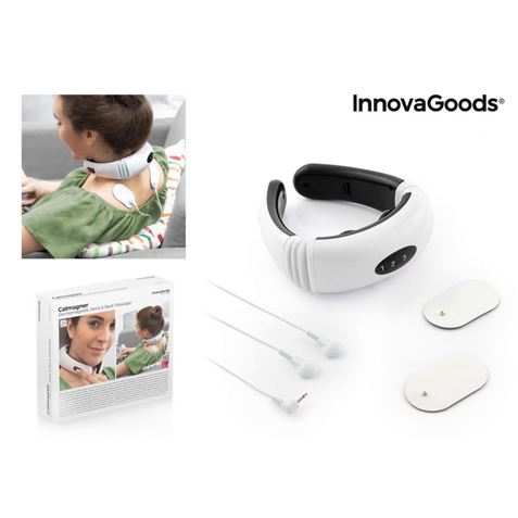 MASAJEADOR DE CUELLO Y ESPALDA ELECTROMAGNETICO INNOVAGOODS - 5260101180-3