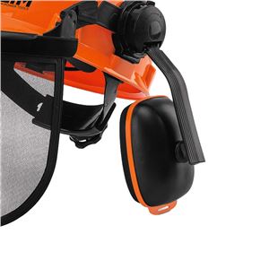 CASCO DE SEGURIDAD CON VISERA Y PROTECCIÓN AUDITIVA BLIM - BL0504-1