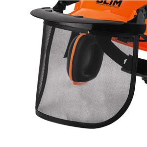 CASCO DE SEGURIDAD CON VISERA Y PROTECCIÓN AUDITIVA BLIM - BL0504-2