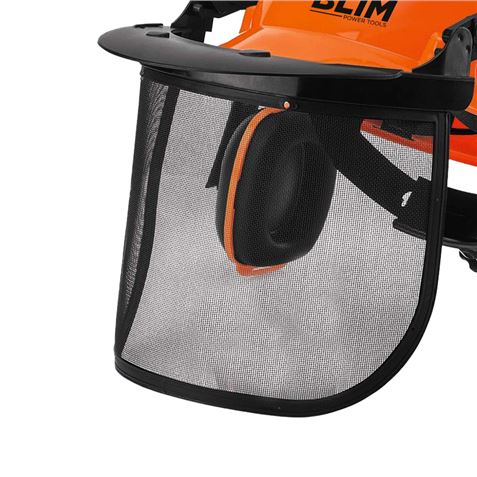 CASCO DE SEGURIDAD CON VISERA Y PROTECCIÓN AUDITIVA BLIM - BL0504-2