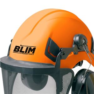 CASCO DE SEGURIDAD PREMIUM CON VISERA Y PROTECCIÓN AUDITIVA BLIM - BL0505-3