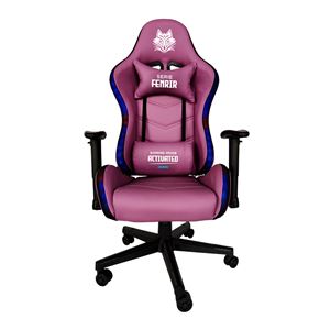 SILLA GAMING RGB SERIE FENRIR VIOLETA CROMAD