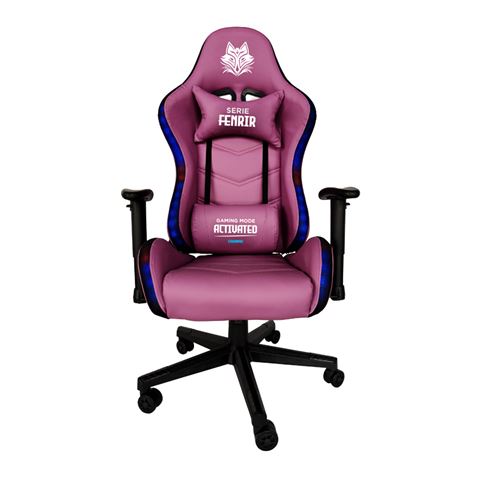 SILLA GAMING RGB SERIE FENRIR VIOLETA CROMAD - CR1233