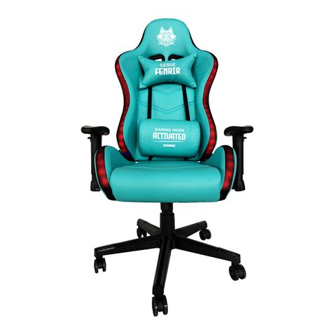 SILLA GAMING RGB SERIE FENRIR VERDE CROMAD - CR1232