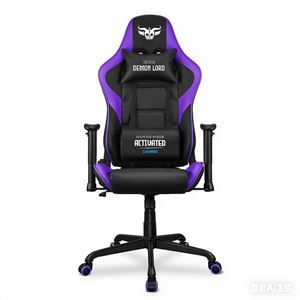 SILLA GAMING SERIE DEMON LORD VIOLETA CROMAD