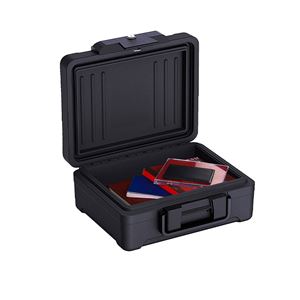 CAJA FUERTE FIREBOX S1 RESISTENTE FUEGO Y AGUA 155X365X285MM CROMAD - CR1220-3