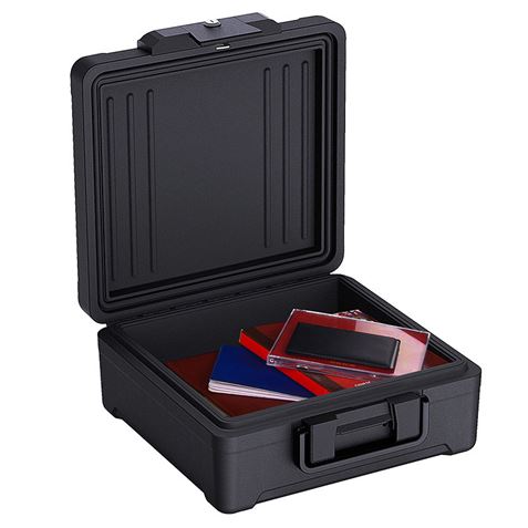 CAJA FUERTE FIREBOX M1 RESISTENTE FUEGO Y AGUA 170X390X365MM CROMAD - CR1221-3