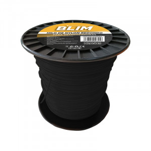 HILO DE NYLON REDONDO PARA DESBROZADORAS 4MMX37MTRS BLIM