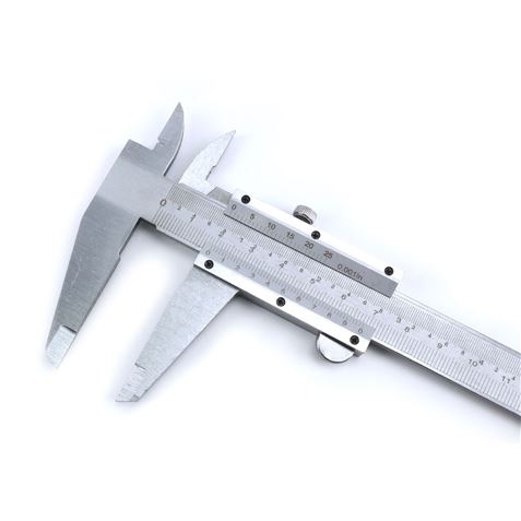 CALIBRADOR ACERO INOX 200MM CON ESTUCHE MADER - 60990-1