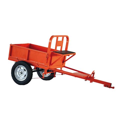 REMOLQUE PARA MOTOCULTOR 125X80X30CM CON CAJA BASCULANTE BLIM - BL0457