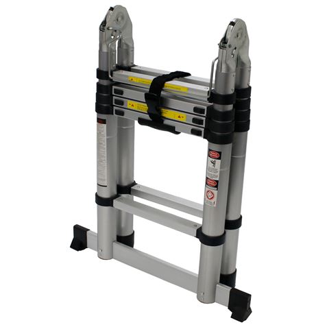 ESCALERA ARTICULADA ALUMINIO 5+5P 3,16 Mtrs. MADER - 10057-1