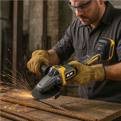 RADIAL SERIE PRO 115/125MM S/CARBONES 20V (SIN BATERIA) BLIM - BL0442-3