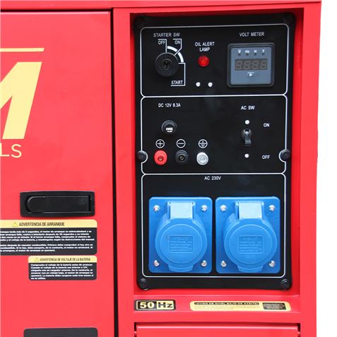 GENERADOR INSONORIZADO GASOIL 6500W BLIM - BL0465-5