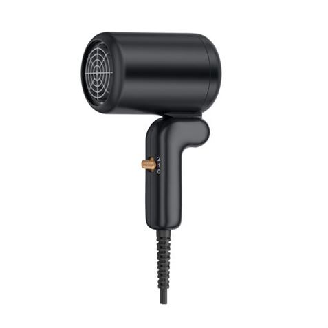 SECADOR DE PELO PLEGABLE 400W NEGRO IDEAL VIAJE GKL