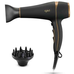 SECADOR DE PELO IONICO PROFESIONAL 2200W NEGRO Y DORADO GKL - ONYXS2200