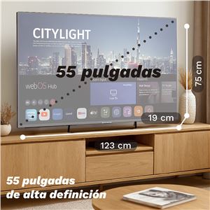 TELEVISOR QLED 55" SMART TV WEBOS 5525W GRUNKEL - QLED-5525W-2