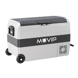 REAC NEVERA PORTATIL CON COMPRESOR 44L 80W CON RUEDAS DOBLE ZONA MUVIP - MV0580-4