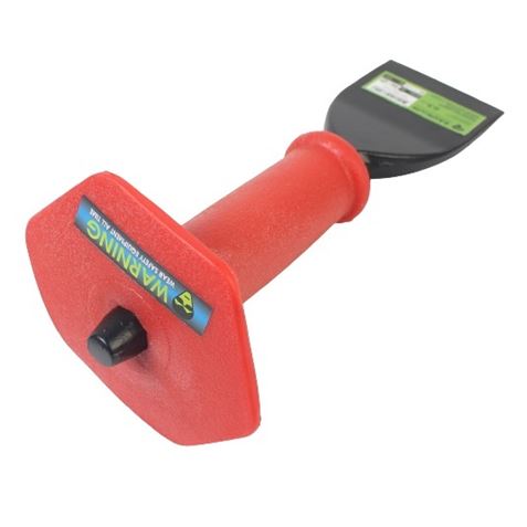 CINCEL CORTAFRÍO PLANO CON PROTECCION 63mm. SAURIUM - 47304-1