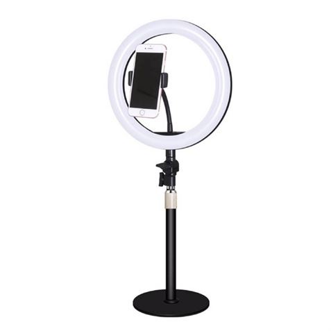 REACONDICIONADO KIT YOUTUBER L03 BASE + SOPORTE SMARTPHONE + LUZ 10" XO - XOL03