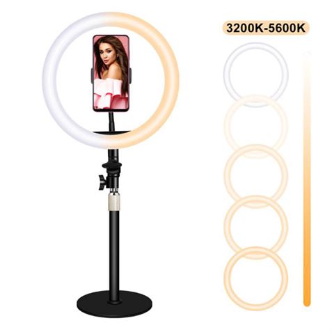 REACONDICIONADO KIT YOUTUBER L03 BASE + SOPORTE SMARTPHONE + LUZ 10" XO - XOL03-1