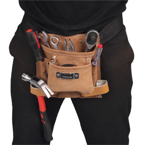 CINTURON PARA HERRAMIENTAS 1 BOLSA 5 DIV. SAURIUM - 47330-2