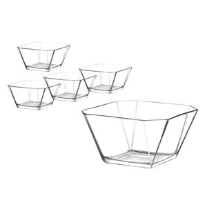 PACK 4 BOL VIDRIO 300CC + ENSALADERA 1900CC LAV - 22650S5-2