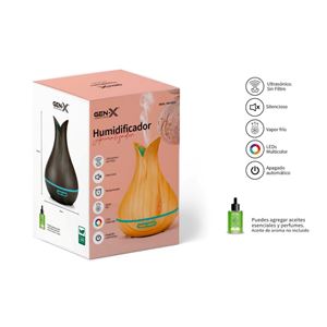 HUMIDIFICADOR AROMATIZADOR ULTRASONICO 130ML GEN-X - HA-6515