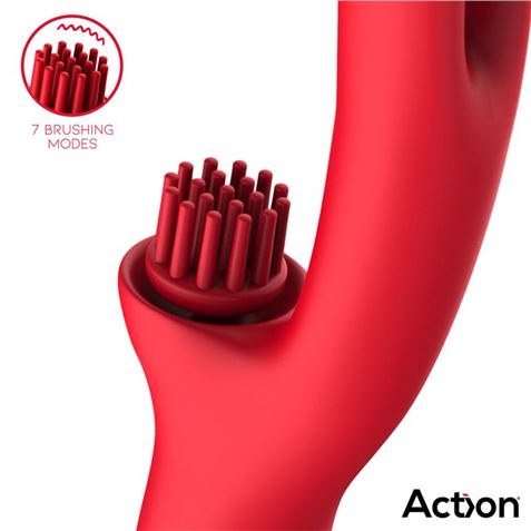 VIBRADOR CON 4 MOTORES Y MOVIMIENTOS ALTERNATES BILMA ACTION - AC-043-2