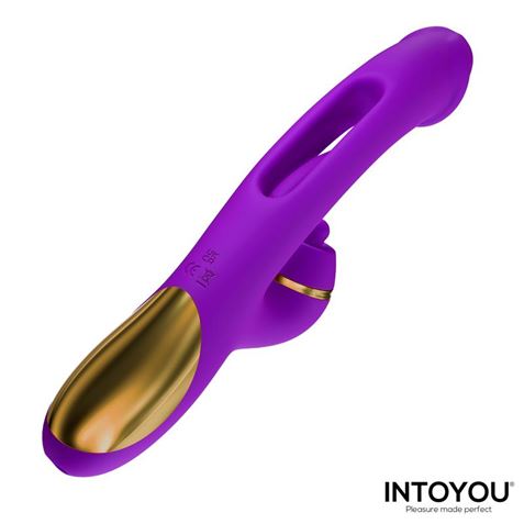 VIBRADOR CON LENGUA Y CABEZALES INTERCAMBIABLES SITER 2.0 INTOYOU - U-075-1