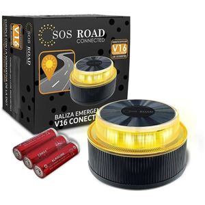 BALIZA DE SEÑALIZACION V16 CONECTADA IP54 GEOPOSICIONAMIENTO DGT 3.0 - DP-EL2024-C1