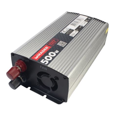INVERSOR DE CORRIENTE 500W. 12V. MADER - 63553-1