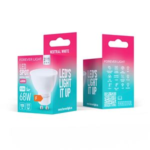 BOMBILLA LED GU10 9.5W 920 LUMEN LUZ BLANCA FOREVER - RTV9000051