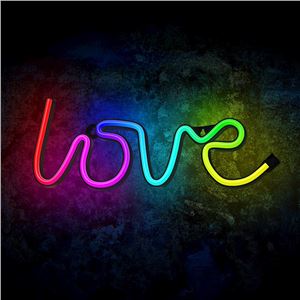 LAMPARA DECORATIVA NEON LED LOVE FOREVER - RTV100438