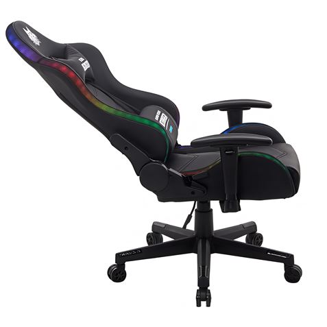 SILLA GAMING RGB SERIE FENRIR NEGRA CROMAD - CR1230-5