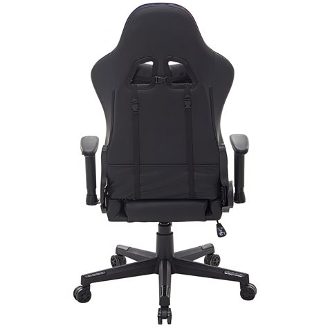 SILLA GAMING RGB SERIE FENRIR NEGRA CROMAD - CR1230-6