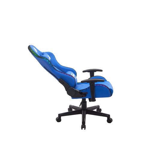 SILLA GAMING RGB SERIE FENRIR AZUL CROMAD - CR1231-6